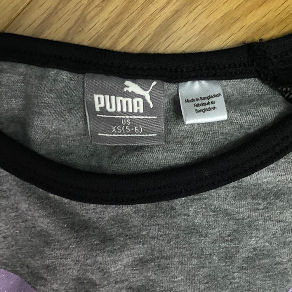 Puma Black and Gray Raglan Set - Picture 3 of 8